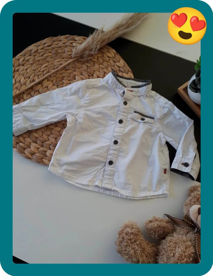 Chemisier Okaïdi Comme Neuf Taille 6 mois🌿🧸 - photo numéro 4