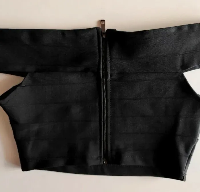 Haut Type Crop top classe - Taille unique / H&M - photo numéro 5