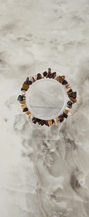 Bracelet à perles naturelles