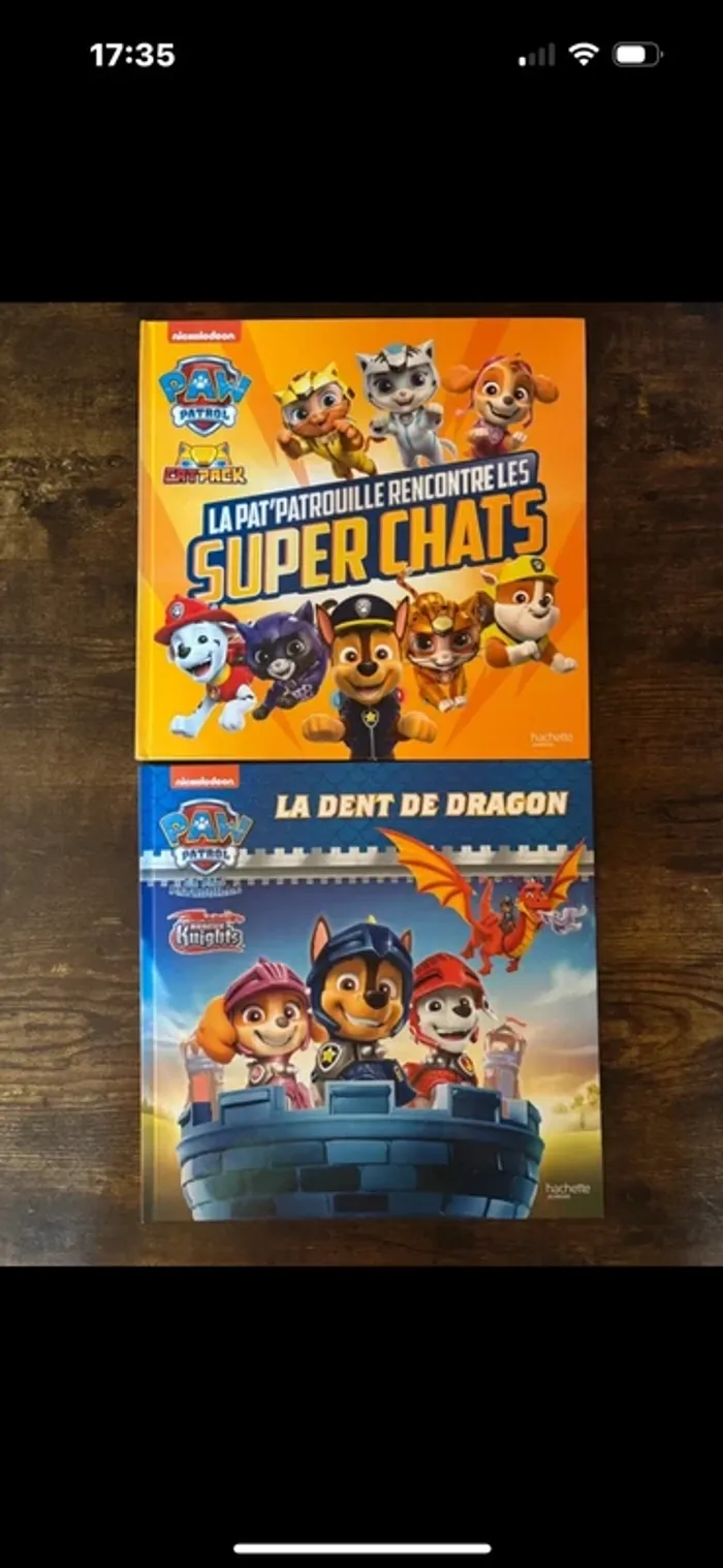 Livre la pat patrouille