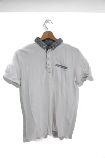C51 polo blanc Celio M