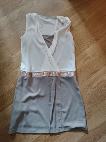 Robe beige 40 Promod