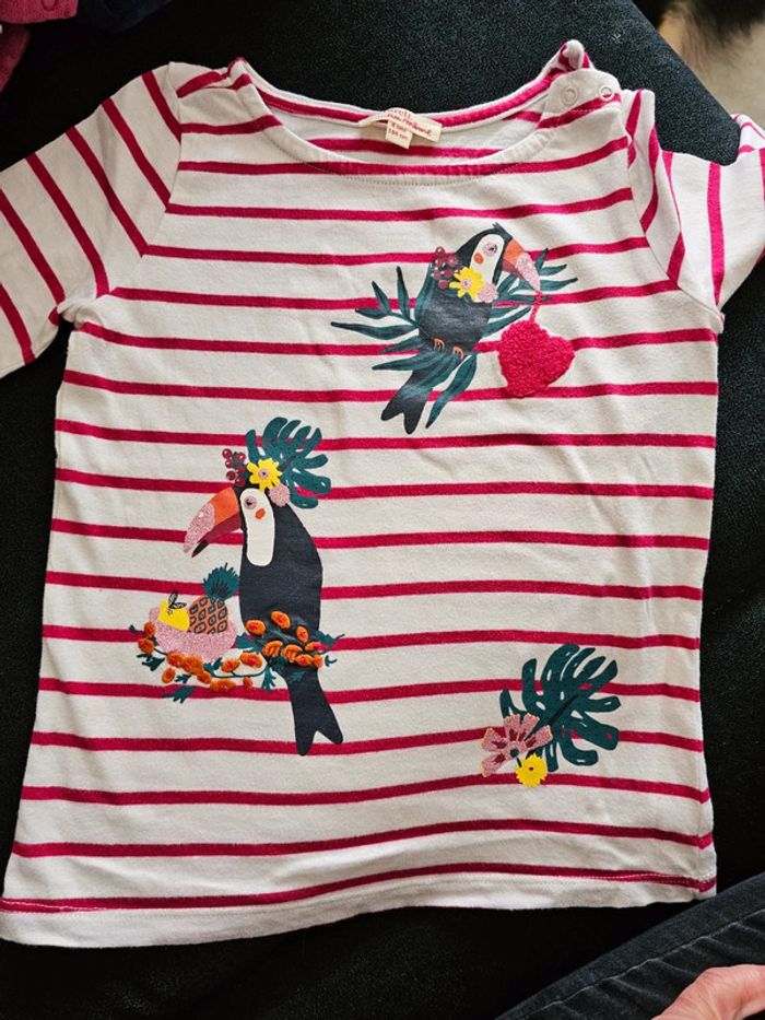 Tee shirt longues manches 4 ans dpam