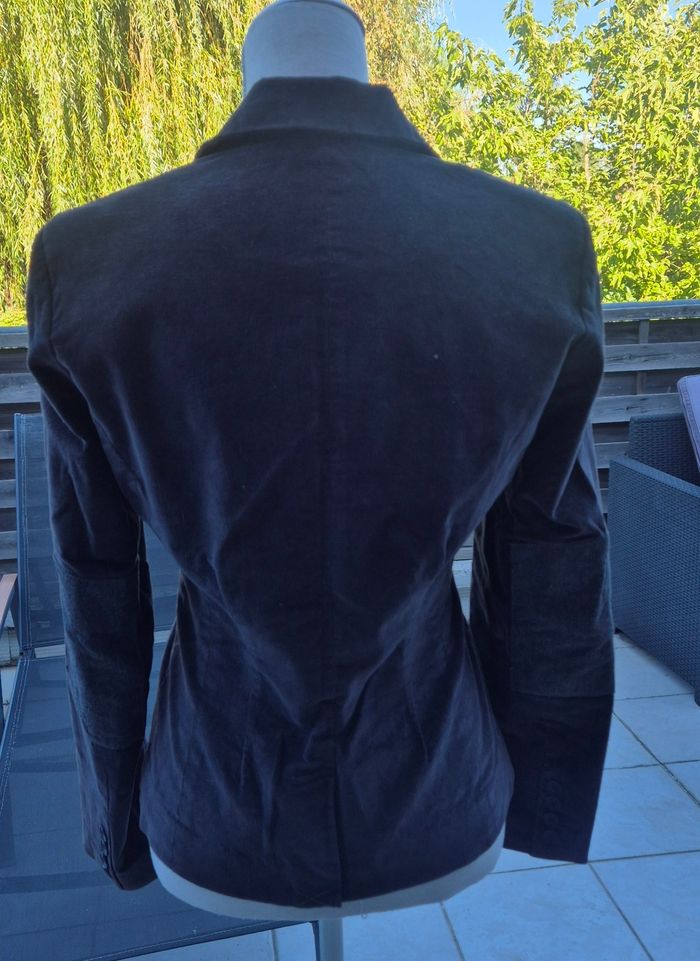 Veste cintrée velours - photo numéro 3
