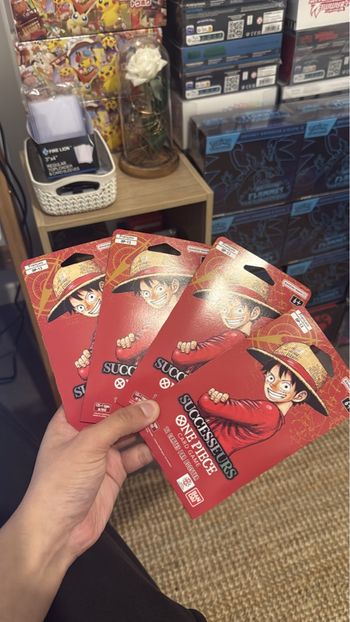 Lot de 4 blister OP13 sucesseurs