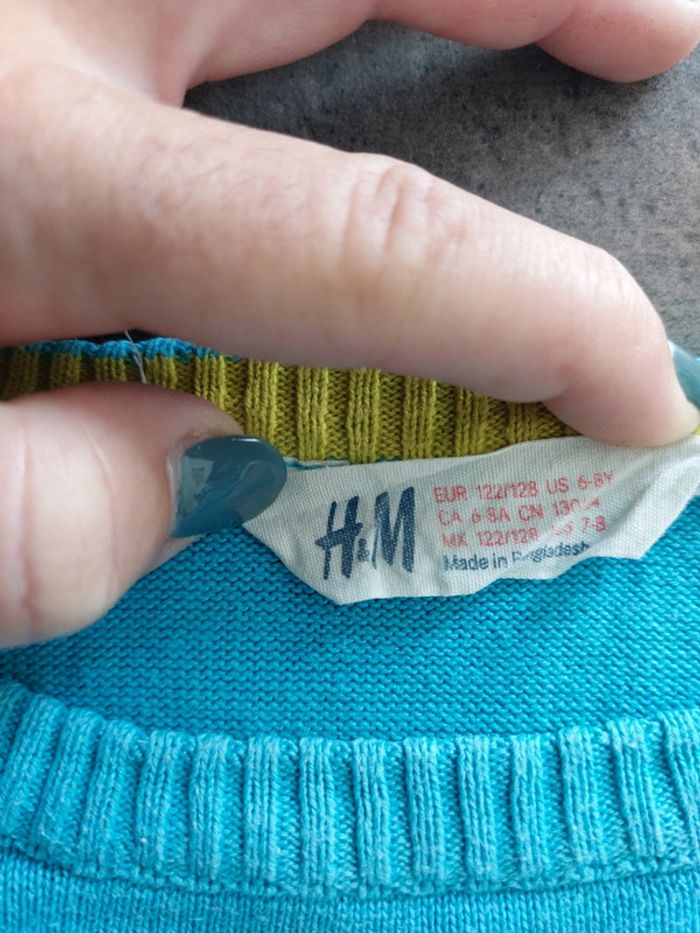 Pull fin de saison garçon 💯% coton - photo numéro 2