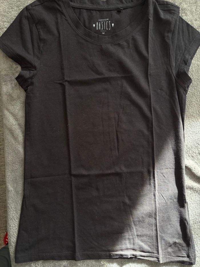 Teeshirt noir basic