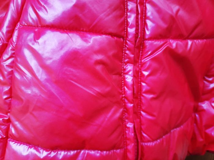 Manteau doudoune longue, ceinture, double capuche, rose brillant 🍭, 13/14 ans (158 cm), Lisa Rose - photo numéro 4