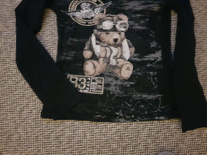 Pull noir cache cache XS - photo numéro 4