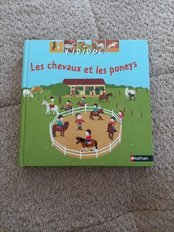 Livre Kididoc : Les chevaux et les poneys