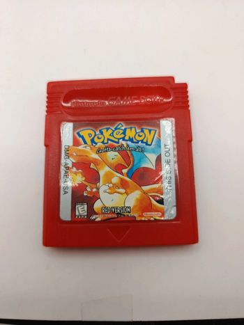 Jeux game boy pokémon rouge dmg-apae-usa Neuf vendu en loose