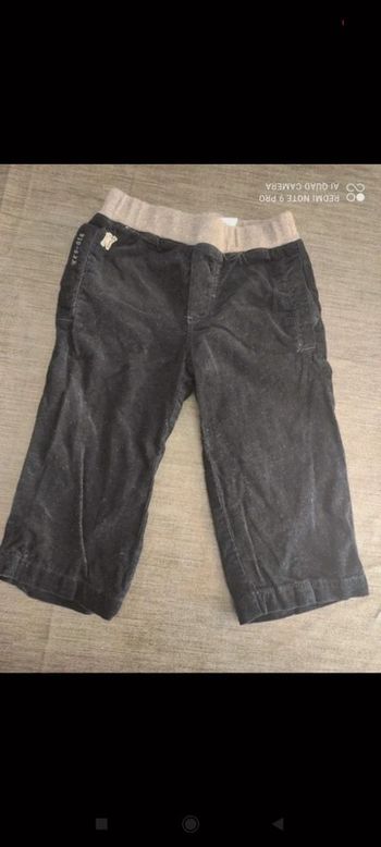 Pantalon velours doublé IKKS 12 mois