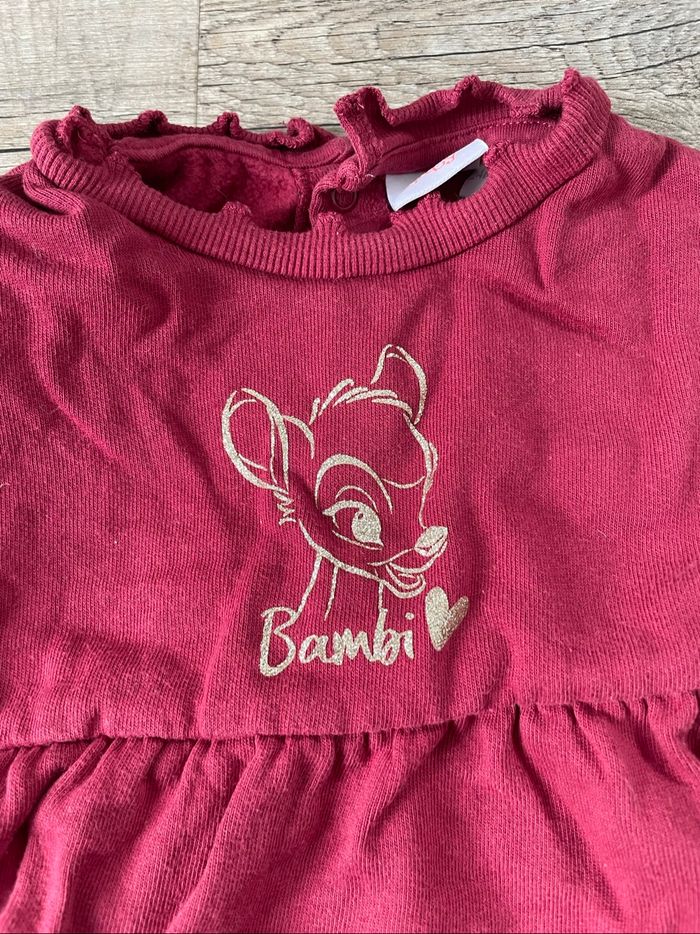 Robe bambi bordeaux - photo numéro 2