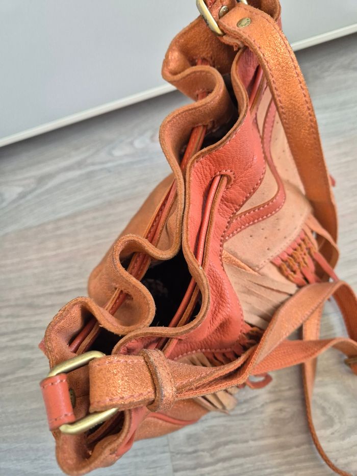 Sac à main en cuir Mila Louise - photo numéro 8