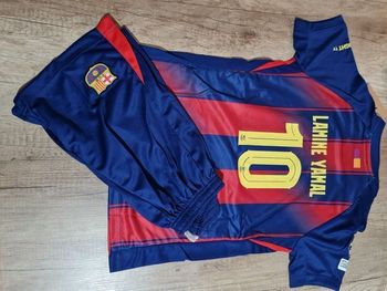 Maillot football FC Barcelone 14 ans -  Lamine yamal - Taille 28