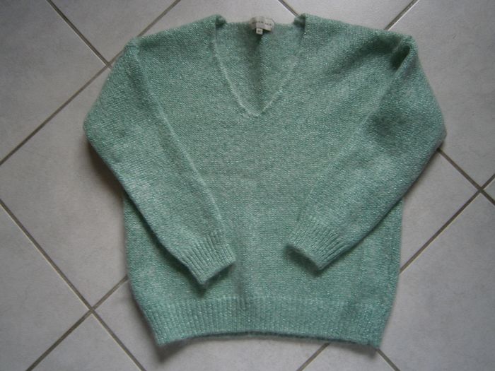 Pull ML vert MAISON ANJE Taille S
