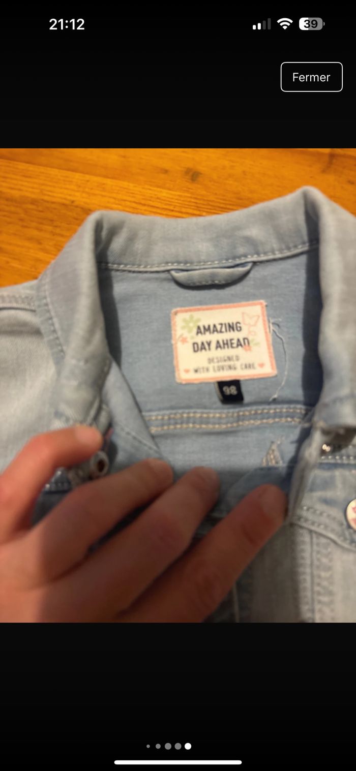 Veste en jean - photo numéro 5