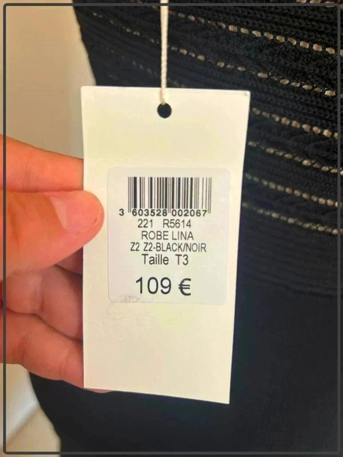 Robe fourreau taille 40 marque kookai neuve avec étiquette - photo numéro 5