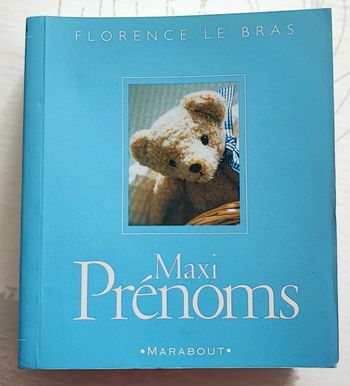 Livre Maxi Prénoms