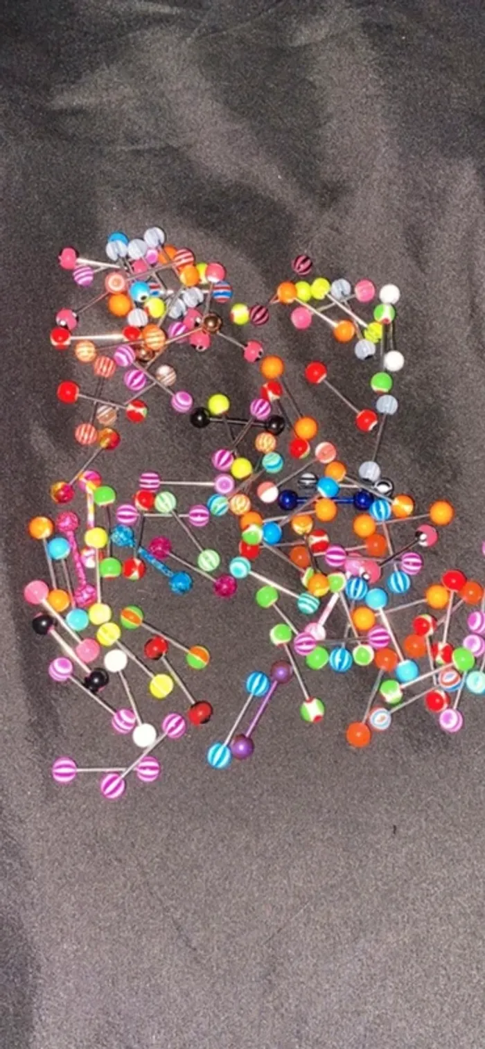 Lot de 5 piercing