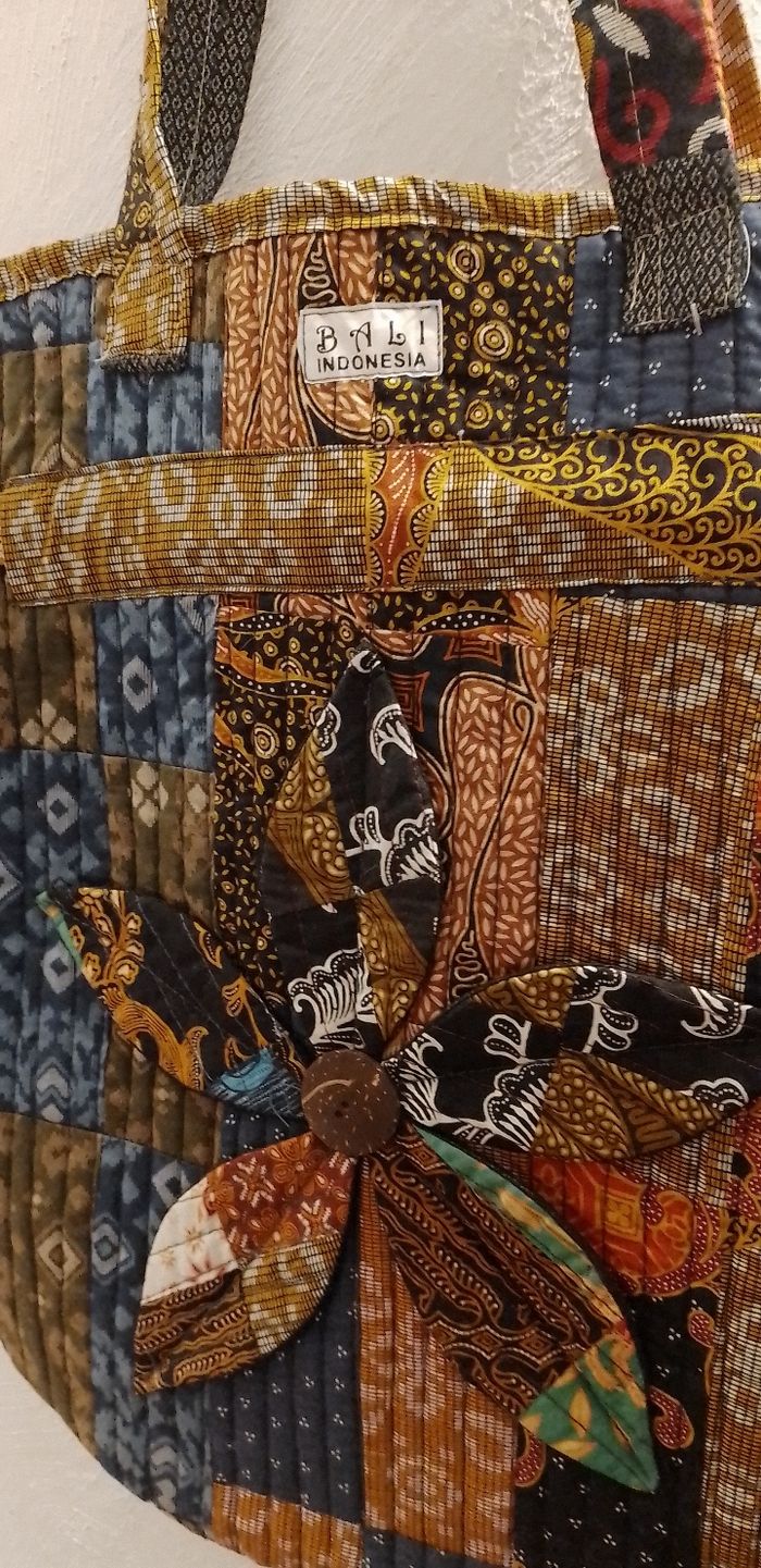 Sac patchwork bali indonesia - photo numéro 2