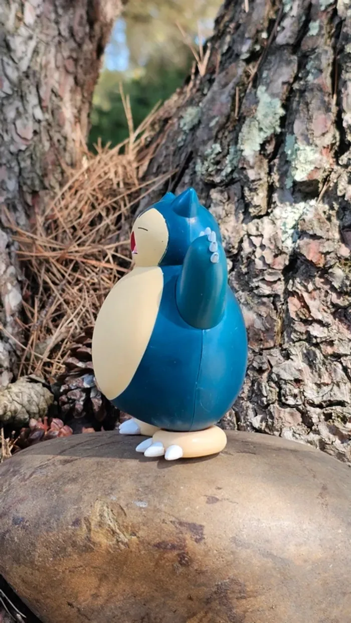 Super figurine Pokemon Nintendo ronflex ventre mou - photo numéro 4