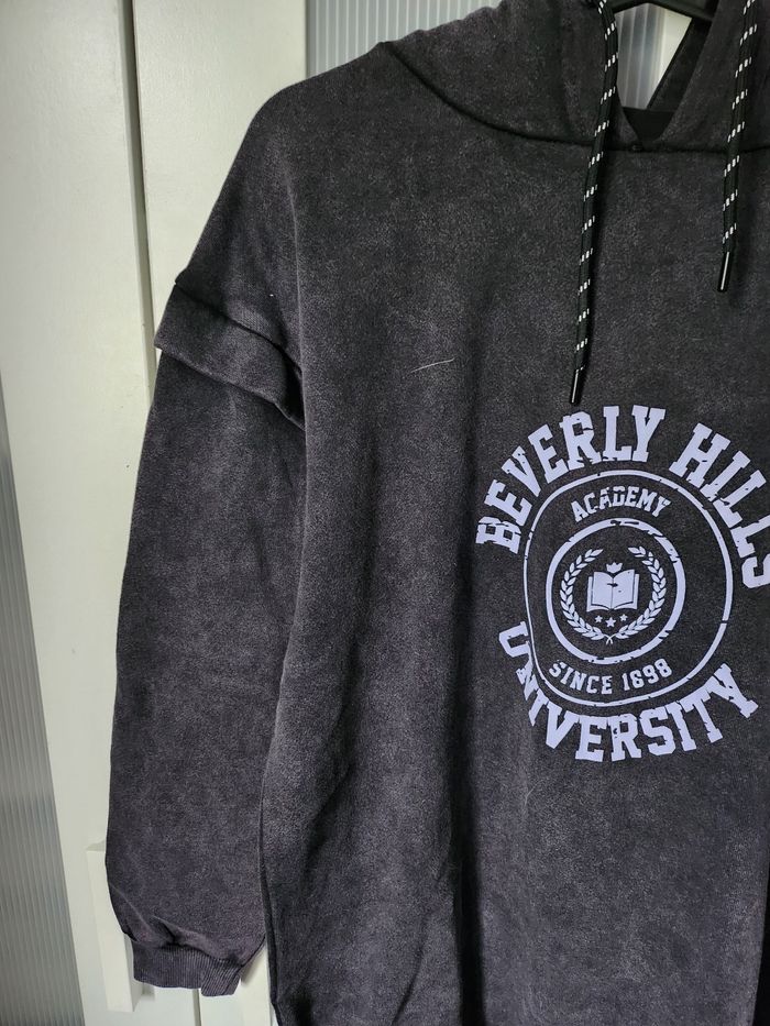 Robe sweat à capuche femme taille XL - photo numéro 2