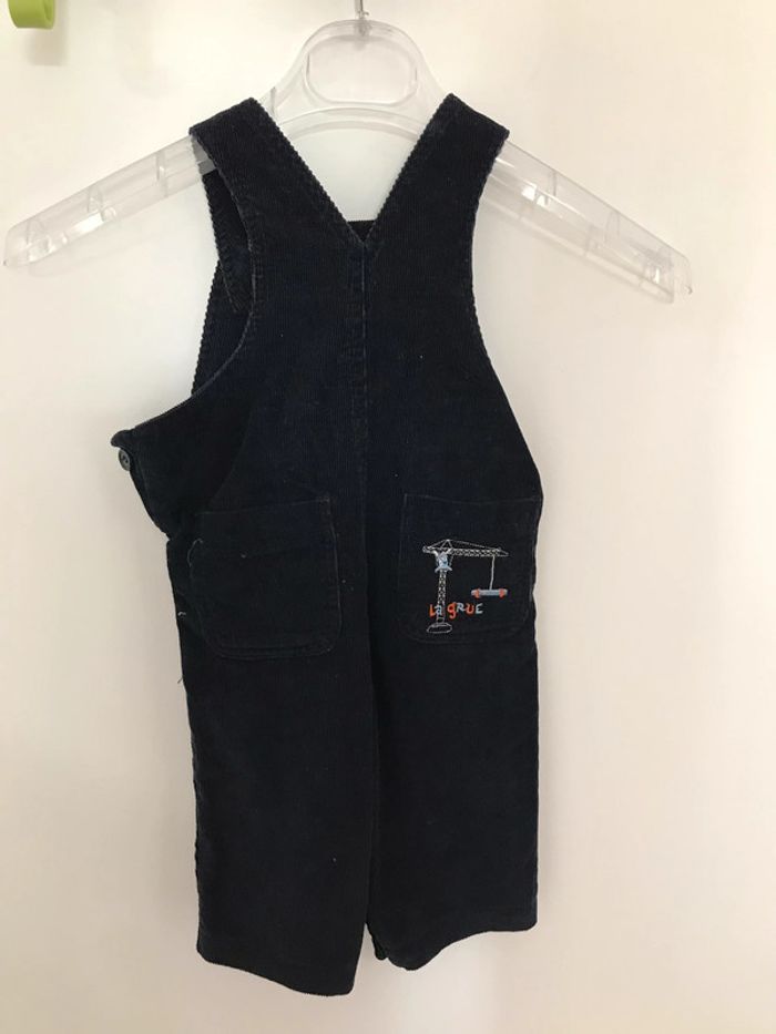 Salopette velours 6 mois - photo numéro 2