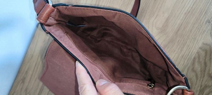 Sac à bandoulière camel jamais porté - photo numéro 10