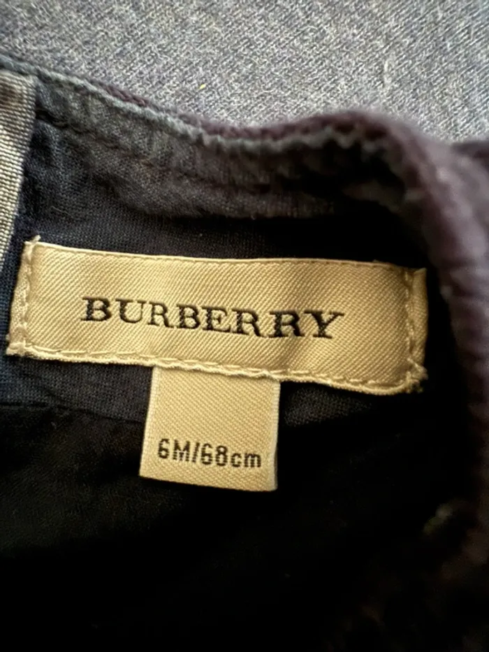 Robe bébé Burberry 6 mois - photo numéro 6