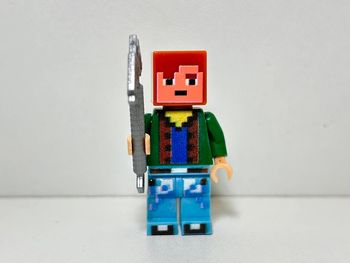Figurines Minecraft type lego
