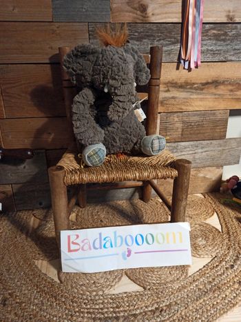 Peluche éléphant moulin roty tbe le roty moulin bazar