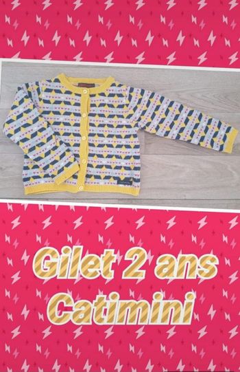 Gilet catimini 2 ans