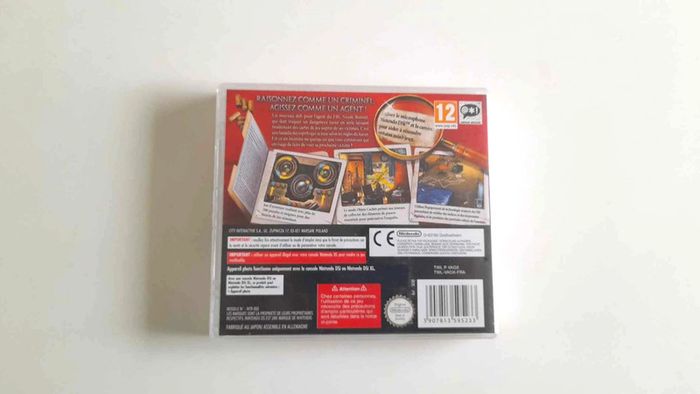 Jeu DS Art of Murder FBI Top Secret avec sa boîte - photo numéro 2