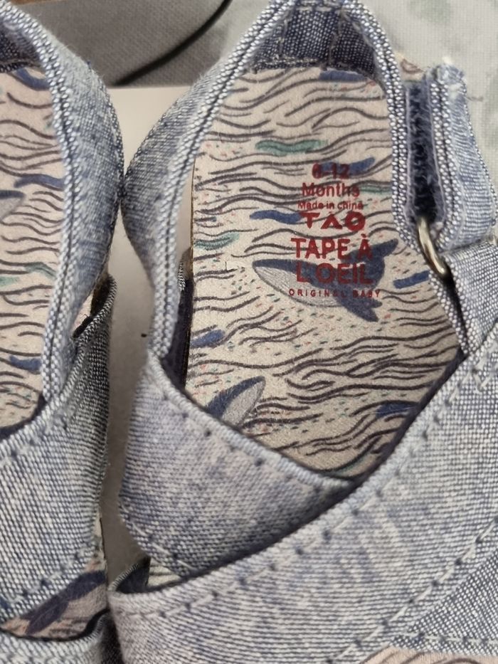 LOT NEUF🏷😍🥰💙💙 12 MOIS GARÇON SANDALES ET BERET💙💙😍🥰 - photo numéro 4