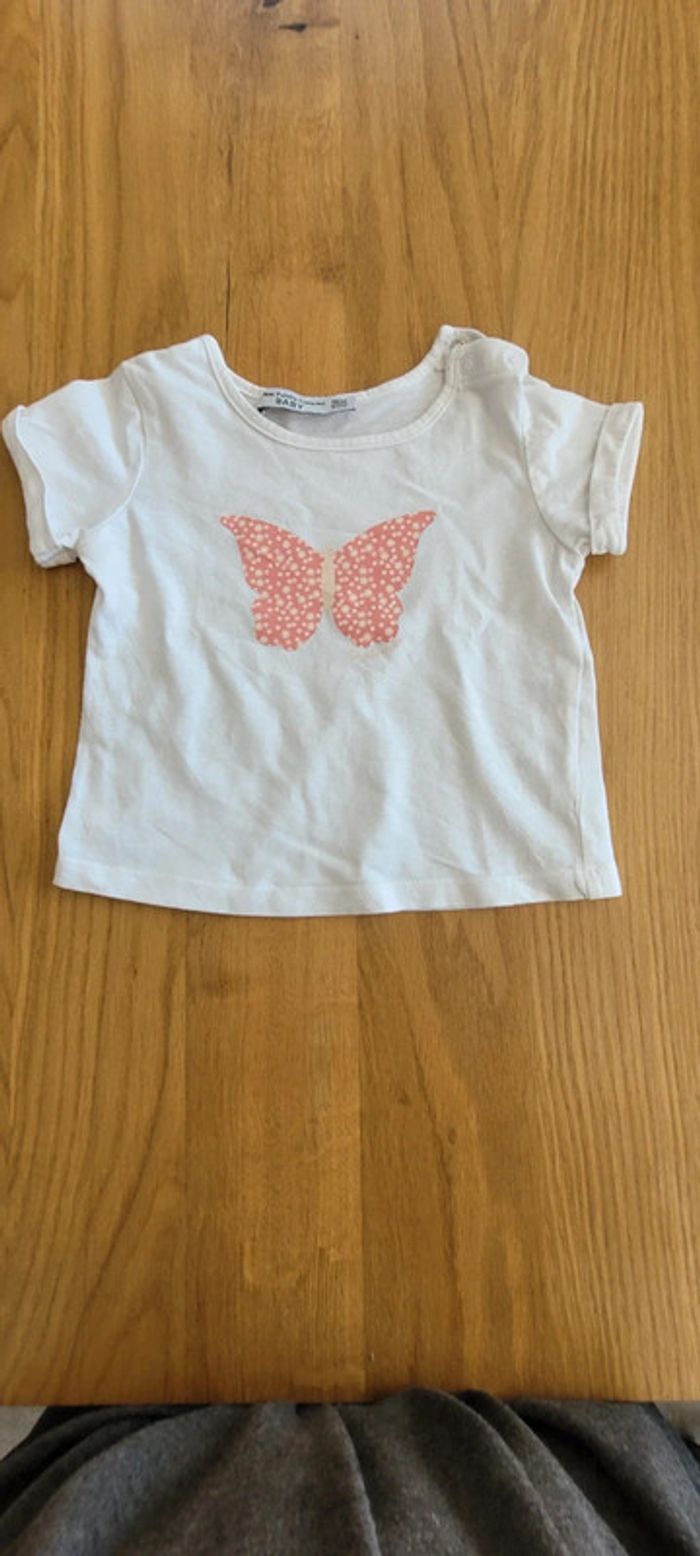 Tee shirt blanc fille - photo numéro 3