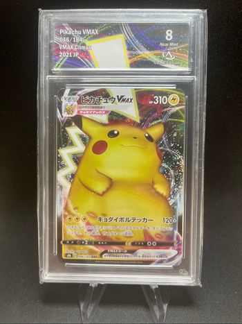 Carte Pokemon Pikachu V max 046/184 CA 8