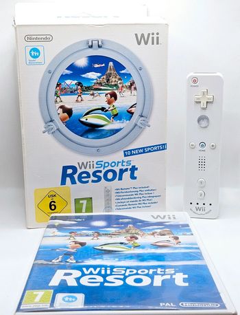 Nintendo Wii # Coffret Wii Sports Resort + Manette motion #