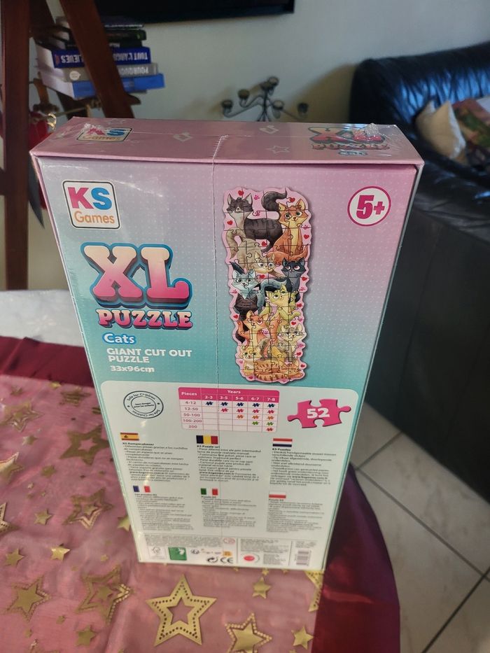 XL puzzle cats ( chats )🐱 52 33x96cm - photo numéro 3