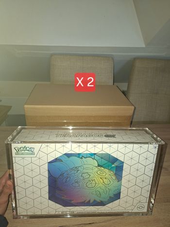 Lot de 2 acryliques ultra premium terapagos Pokémon aimantée épaisse 8mm aimants puissant