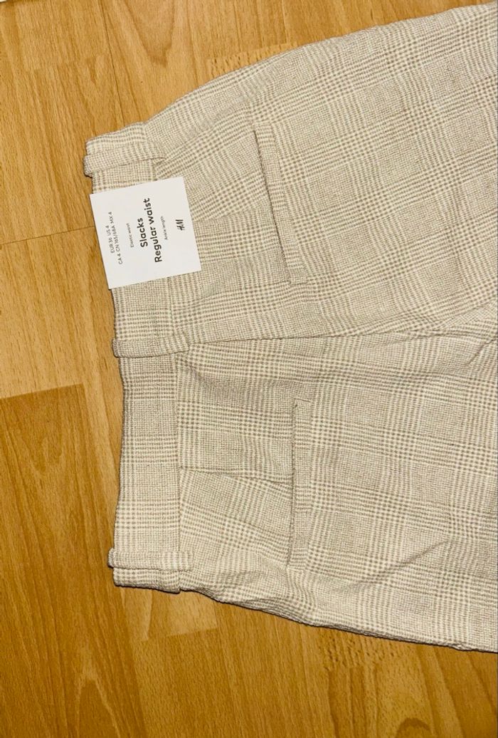 Pantalon à carreaux neuf - photo numéro 3