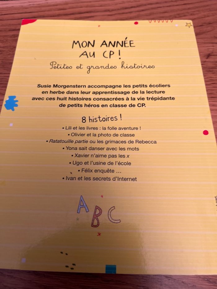 Livre mon année au cp 8 histoires - photo numéro 4
