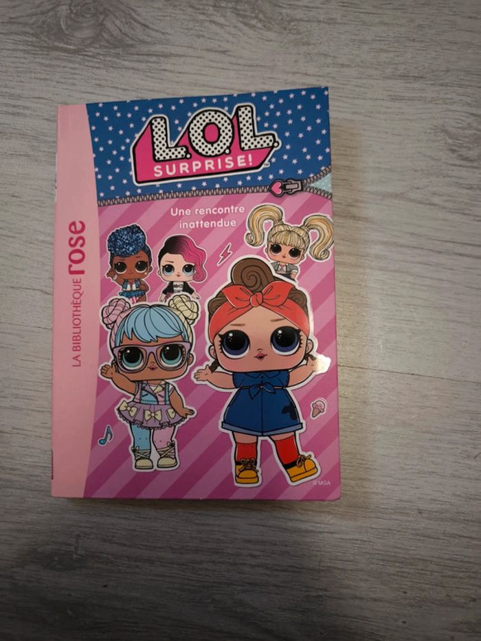 Livre LOL bibliothèque rose