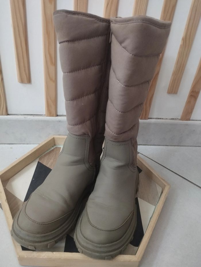Bottes grises hiver Zara 31 - photo numéro 9