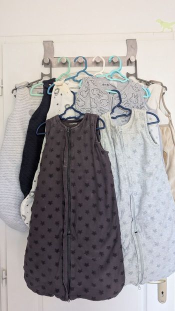 Lot de 10 gigoteuses 0-6 mois