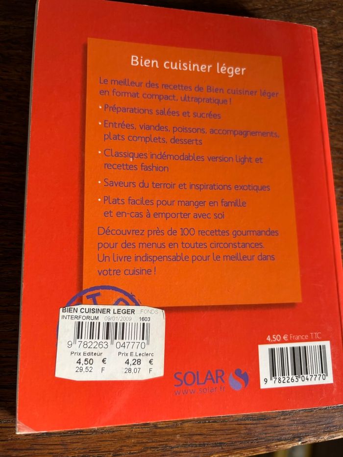 Livre bien cuisiner léger - photo numéro 2