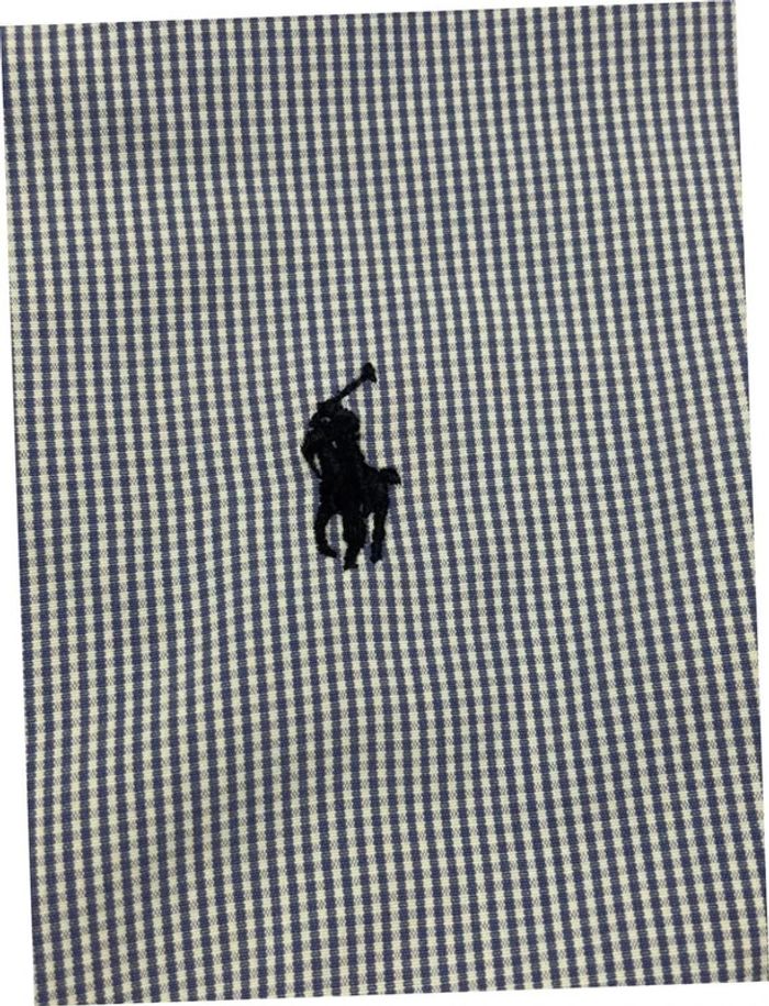 Chemise shirt Ralph Lauren bleu à rayure old money taille L - photo numéro 7