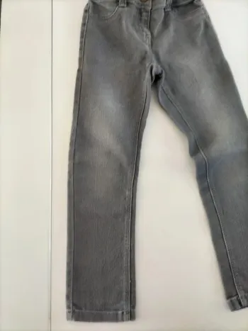 Jean slim fit gris
