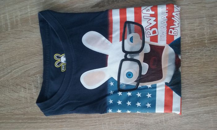 polo manches longues Lapins Crétins - photo numéro 4