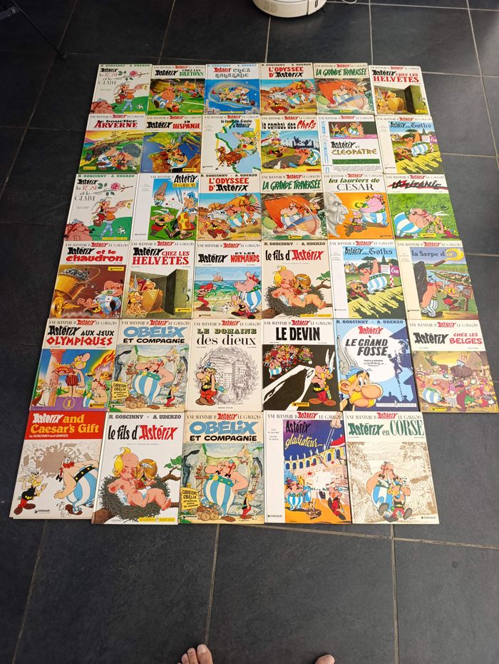 Gros lot bd Astérix (années 70/80)